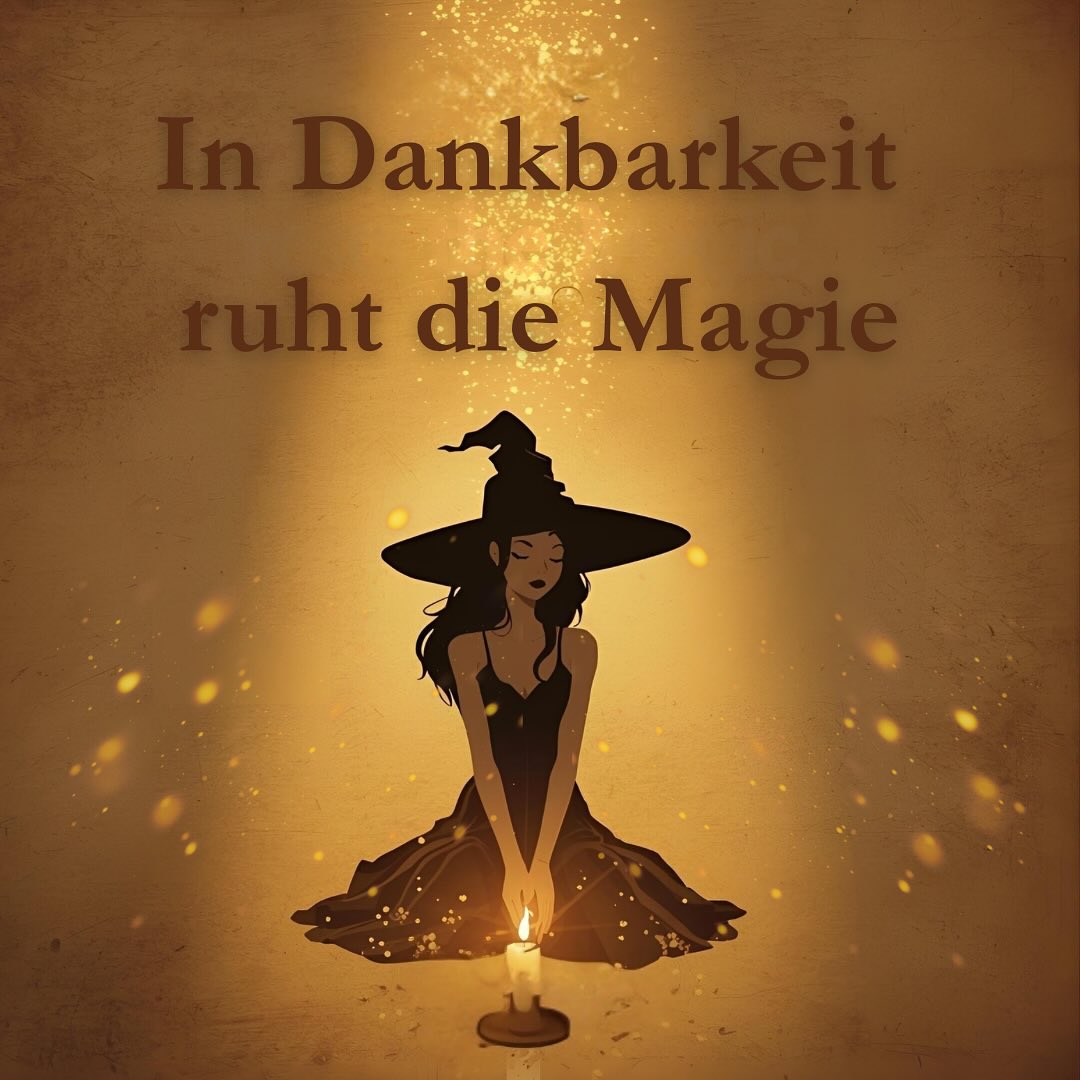 Dankbarkeit.
Ein stilles Wort, das oft übersehen wird – und doch alles verändert.

Ich bin dankbar für euch.
Für jede Nachricht, jedes Herz, jedes Lächeln, das zwischen den Zeilen spürbar ist.
Für Begegnungen, die zeigen, dass Magie nicht immer laut sein muss.
Sie entsteht dort, wo wir echt sind.
Wo wir teilen, was uns trägt.

Manchmal halte ich inne, sehe, wie weit der Weg schon führt – und begreife:
Ich laufe ihn nicht allein. 🌙

#die_wanderhexe #dankbarkeit #magieimalltag #achtsamkeit #spiritualjourney #innereruhe #selbstfindung #verbundenheit #magischeralltag #witchesofinstagram