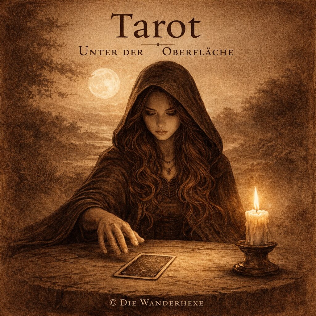 Manchmal liegt die Antwort längst vor dir.

Und trotzdem greifst du nicht danach.

Nicht aus Angst.
Sondern aus Wissen.

Nicht jede Wahrheit muss sofort ans Licht.

Tarot wollte ich nie nur erklären.

Mich interessiert nicht,
was eine Karte „bedeutet“.

Mich interessiert,
was sie in dir auslöst.

Denn jede Karte hat eine Oberfläche –
und eine Tiefe.

In meinem neuen Buch „Tarotwissen der Wanderhexe“
gehe ich genau dorthin.

Unter die Symbolik.
Unter die Deutung.

Dorthin, wo Tarot ehrlich wird.

#Tarotwissen #Tarotarbeit #UnterDerOberfläche #Tarotbuch #Die_Wanderhexe