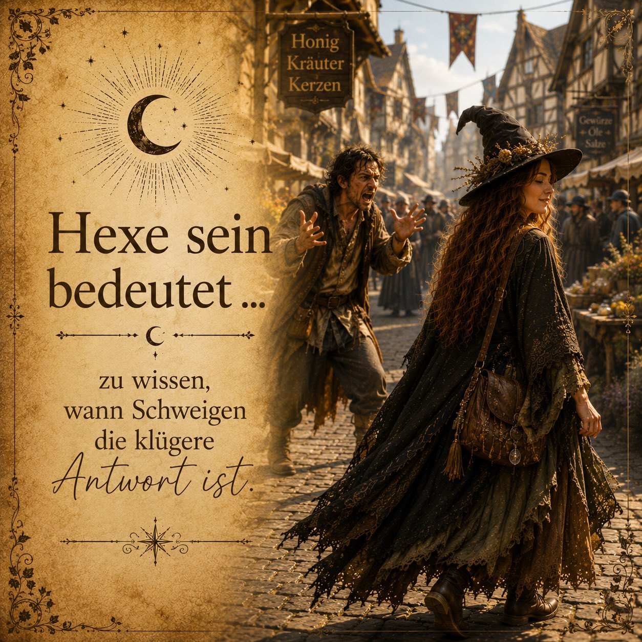 Es gibt Menschen, die wollen keine Lösung. Sie wollen gewinnen.

Früher habe ich geglaubt, ich müsste alles erklären. Missverständnisse ausräumen. Mich rechtfertigen. Das letzte Wort haben.

Heute sehe ich das anders.

Manche Diskussionen drehen sich im Kreis. Manche Menschen hören nicht zu, weil sie verstehen wollen – sondern weil sie schon die nächste Antwort im Kopf haben.

Und weißt du was?

Das ist völlig in Ordnung.

Denn nicht jeder Kampf ist deiner. Nicht jede Meinung braucht eine Gegenmeinung. Und nicht jedes Wort verdient eine Antwort.

Manchmal ist Schweigen keine Schwäche.

Manchmal ist es die klügste Entscheidung, die du treffen kannst.

Nicht, weil dir nichts einfällt.

Sondern weil dir dein innerer Frieden wichtiger geworden ist als Recht zu behalten.

🌿 Wie siehst du das? Hast du schon einmal erlebt, dass Schweigen mehr bewirkt hat als jedes Argument?

#die_wanderhexe #Lebensweisheit #Achtsamkeit #InnereStärke #Gedankenreise